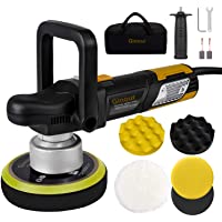 ginour Pulidora Coche- Máquina de Pulir- 6 Velocidades Variables 6400RPM- 4 Discos de Espuma Y Almohadilla de Lana- D…